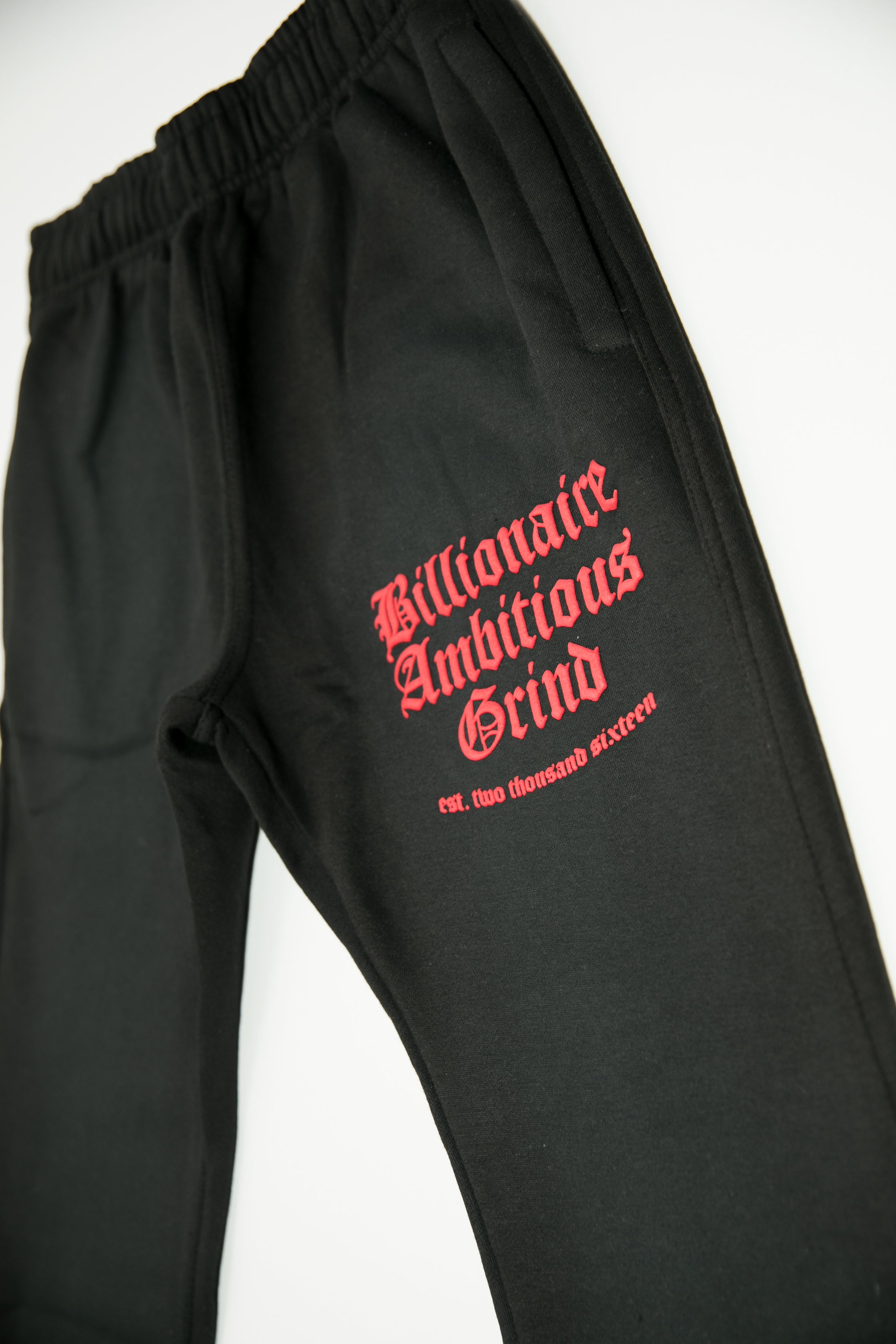 Black Red and White  Premium 💰 Full Zip Jogger outfit