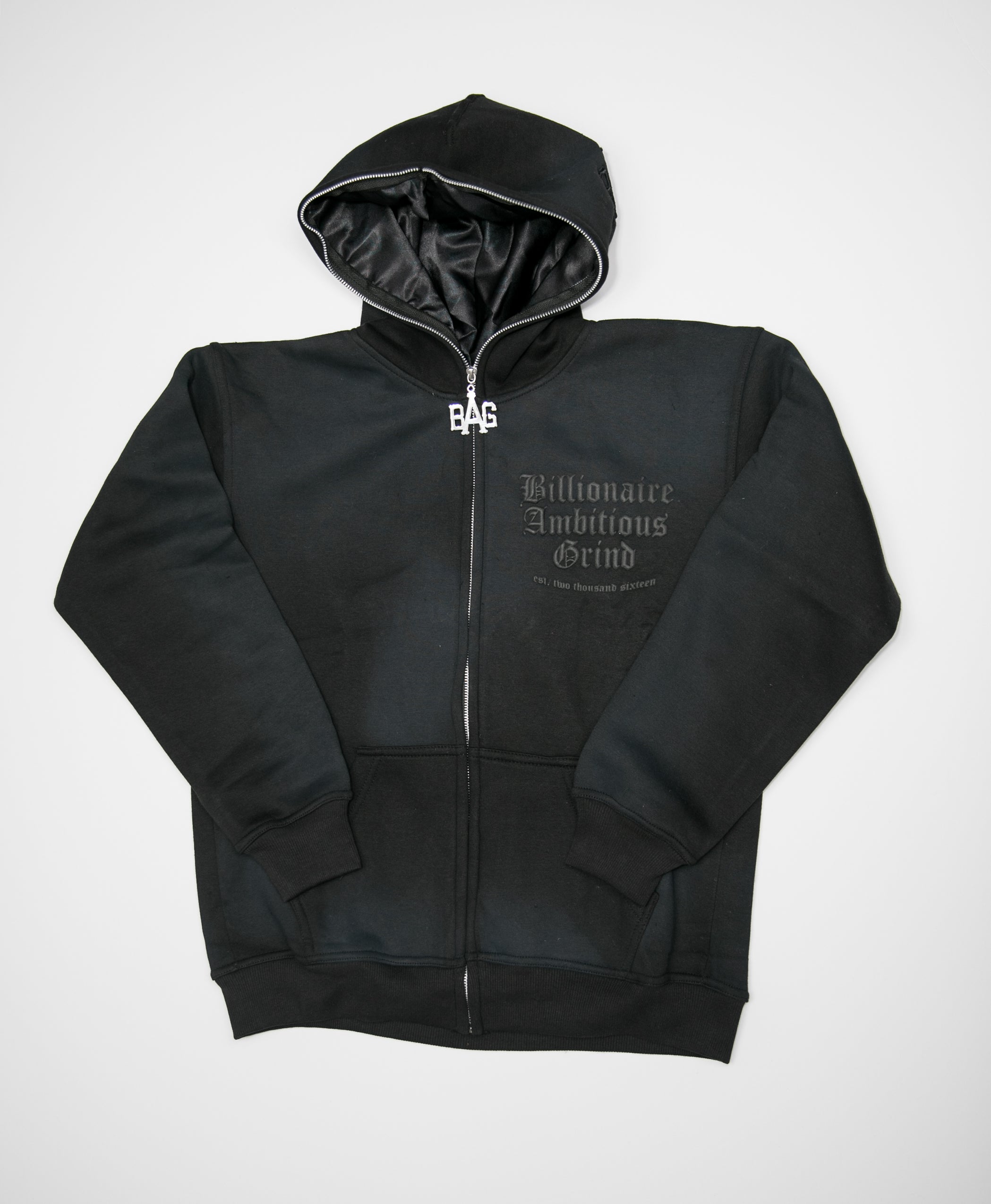 Triple Black Premium Full Zip Jogger Outfit