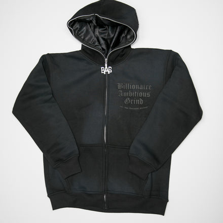 Triple Black Premium Full Zip Jogger Outfit