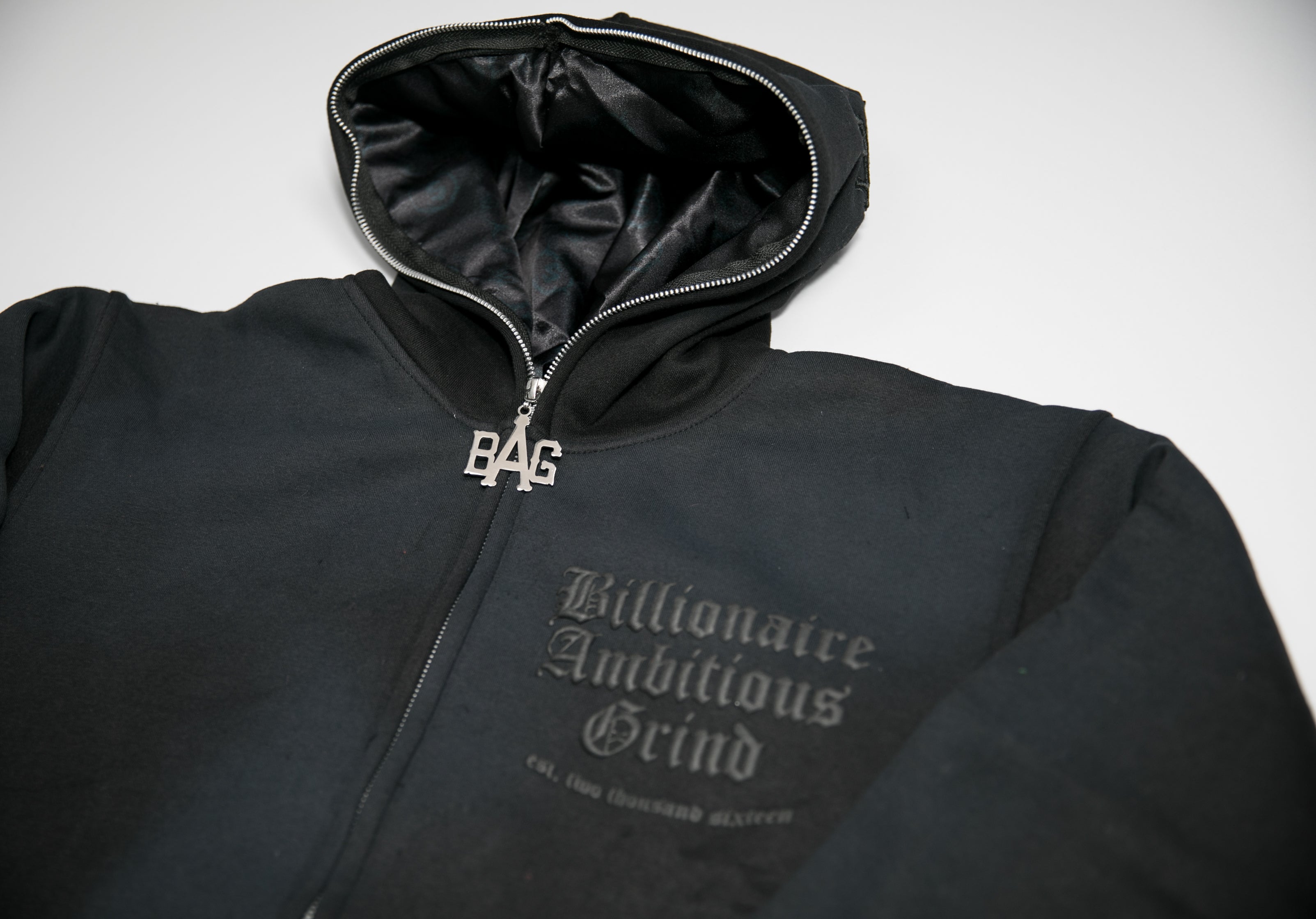 Triple Black Premium Full Zip Jogger Outfit