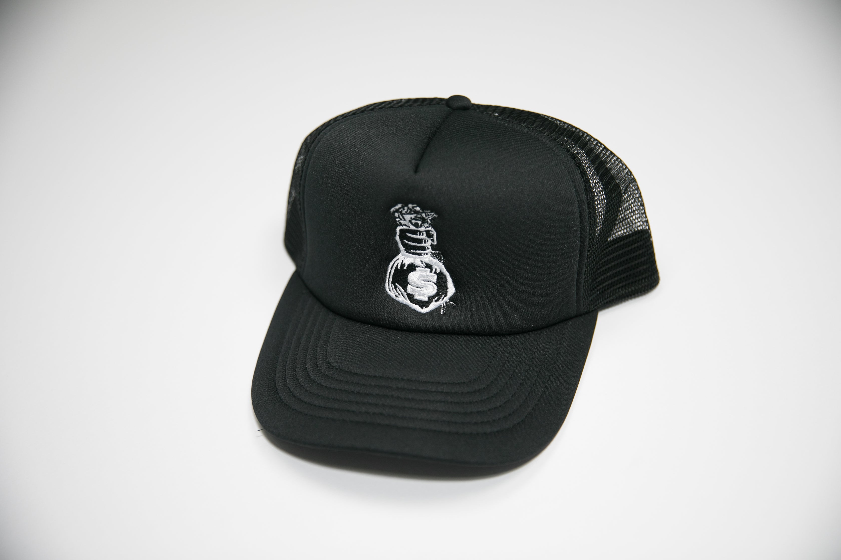 Black and White Trucker Hat